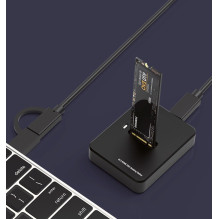 Storage Dock - Gembird DD-U3M2 Type-C Black Storage Dock - Gembird DD-U3M2 Type-C Black