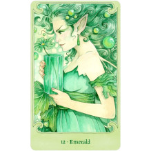 US Games Systems Fairy Gems A Crystal Oracle Kortų Ir Knygos Rinkinys US Games Systems Fairy Gems A Crystal Oracle Kortų Ir Knygos Rinkinys
