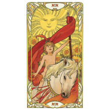 Lo Scarabeo Golden Art Nouveau Tarot Grand Trumps Kortos