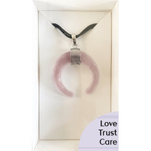 Lo Scarabeo Rose Quartz Amulet Pendant