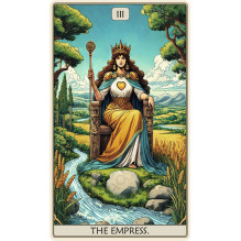 Wooden Puzzle Tarot: The...
