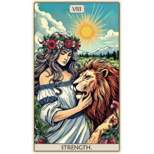 Wooden Puzzle Tarot: The...