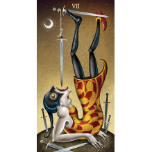 US Games Systems Deviant Moon Borderless Edition Tarot Cards