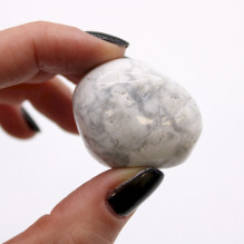 Ancient WisdomWhite Howlite - Magnesite (6 Pieces L Size)
