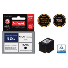Ink Cartridge - Activejet AH-62BRX - Replacement for HP 62XL C2P05AE Premium 20 ml Ink Cartridge - Activejet AH-62BRX - Replacement for HP 62XL C2P05AE Premium 20 ml