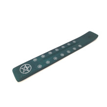 Ancient Wisdom wooden incense holders in various colors and designs (random color) Ancient Wisdom wooden incense holders in various colors and designs (random color)