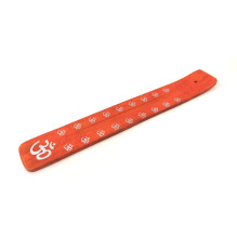 Ancient Wisdom wooden incense holders in various colors and designs (random color) Ancient Wisdom wooden incense holders in various colors and designs (random color)