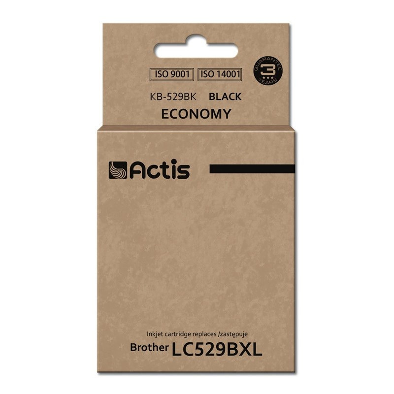 Ink Cartridge - Actis KB-529Bk 58 ml Black