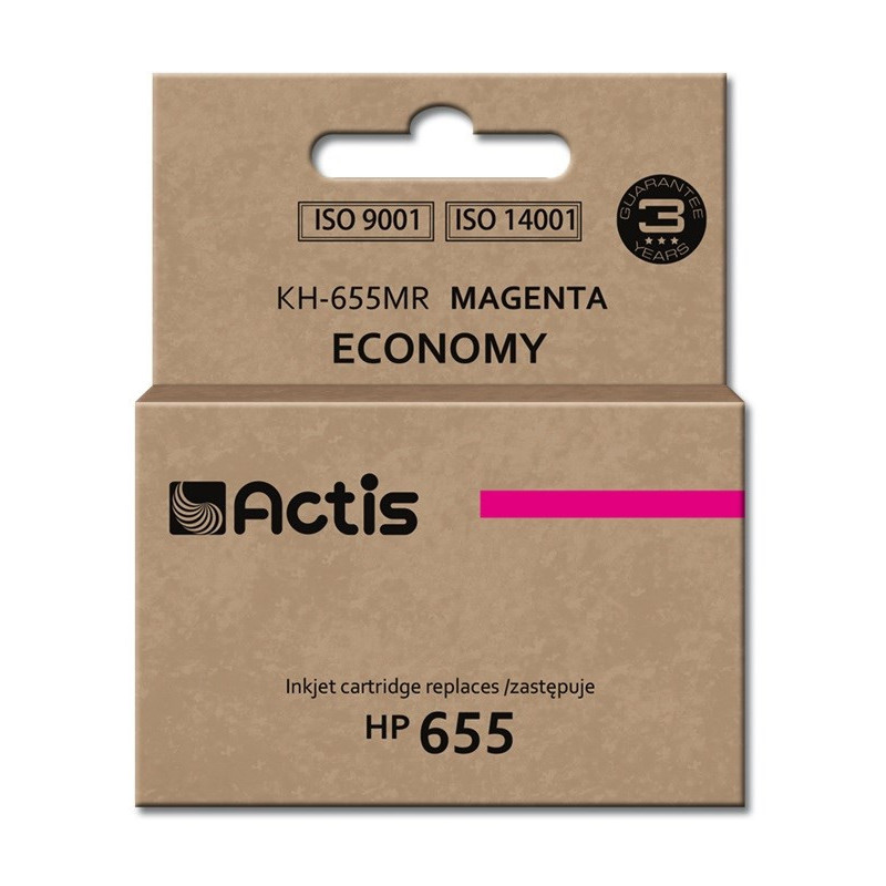 Ink Cartridge - Actis KH-655MR Magenta 12ml