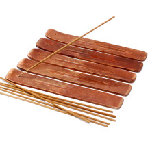 Carved Mango Wood Incense Holder 10 Ancient Wisdom