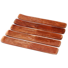 Carved Mango Wood Incense Holder 10 Ancient Wisdom