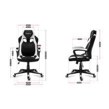 Gaming Chair - Huzaro Force 2.5 White Mesh