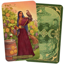 Llewellyn Tarot Of The Witch's Garden Kortos