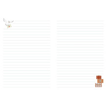 Paperback Notebook - Harry Potter Hedwig Insight Editions
