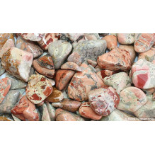 Ancient Wisdom Light Jasper - Brecciated Stone (12 Pieces, Size M)