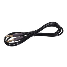 Audio Cable - Gembird CCAP-444-1M 3.5mm Black Audio Cable - Gembird CCAP-444-1M 3.5mm Black
