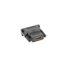 Kabelių Adapteris - Lanberg AD-0010-BK HDMI DVI-D Juodas Kabelių Adapteris - Lanberg AD-0010-BK HDMI DVI-D Juodas