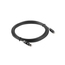 Fiber Cable - Lanberg CA-TOSL-10CC-0030-BK 3 m TOSLINK Black Fiber Cable - Lanberg CA-TOSL-10CC-0030-BK 3 m TOSLINK Black