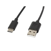 USB Cable - Lanberg 1.8 m USB A TO C Black
