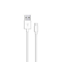 USB Kabelis - SAVIO USB Type C 5A 1m 480 Mbit / s Baltas