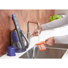 Portable Vacuum Cleaner - Black Decker BHHV520BFP Bagless, Black, Purple Portable Vacuum Cleaner - Black Decker BHHV520BFP Bagless, Black, Purple