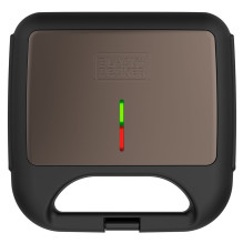 Sandwich Maker - Black+Decker BXSA753E 2 Slice Non-Stick Black Sandwich Maker - Black+Decker BXSA753E 2 Slice Non-Stick Black