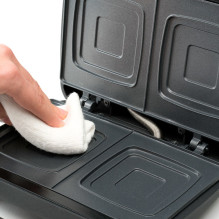 Sandwich Maker - Black+Decker BXSA753E 2 Slice Non-Stick Black Sandwich Maker - Black+Decker BXSA753E 2 Slice Non-Stick Black
