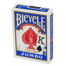 Bicycle Rider Jumbo Pokerio Kortos (Mėlynos) Bicycle Rider Jumbo Pokerio Kortos (Mėlynos)