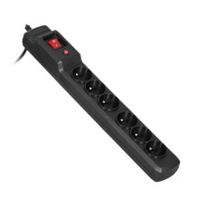 Extension cord - Activejet COMBO 6GN 3M Black Extension cord - Activejet COMBO 6GN 3M Black