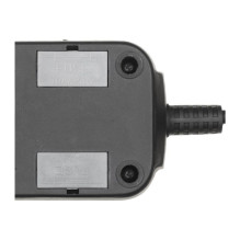 Ilgiklis - LESTAR LV530W 5 AC Lizdai 2,5 m Juodas Pilkas Ilgiklis - LESTAR LV530W 5 AC Lizdai 2,5 m Juodas Pilkas