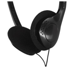 Headphones - Esperanza EH119 Wired Over-Ear Black Headphones - Esperanza EH119 Wired Over-Ear Black