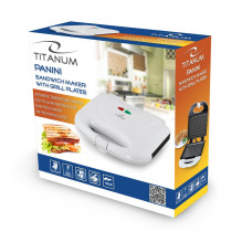 Sandwich Maker - Titanum Tkt004w 700 W White Sandwich Maker - Titanum Tkt004w 700 W White