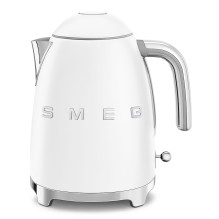Electric Kettle - SMEG KLF03WHMEU 1.7L Stainless Steel 360° Base Matte White