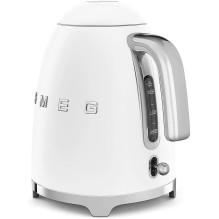 Electric Kettle - SMEG KLF03WHMEU 1.7L Stainless Steel 360° Base Matte White