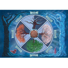 Lo Scarabeo Witch Crystals Casting Stones For Divination And Magic Rinkinys