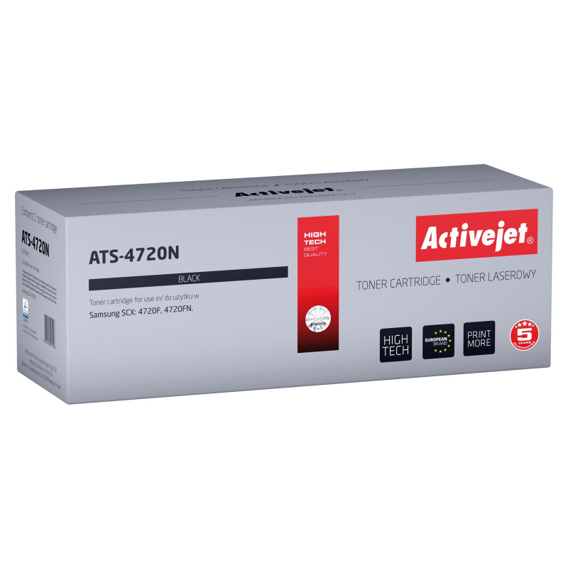 Tonerio Kasetė - Activejet ATS-4720N, 5000 Puslapių, Juoda