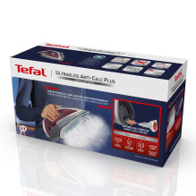 Garų Lygintuvas - Tefal Ultragliss Anti-Calc Plus FV6840 2800 W Violetinė, Sidabras Garų Lygintuvas - Tefal Ultragliss Anti-Calc Plus FV6840 2800 W Violetinė, Sidabras