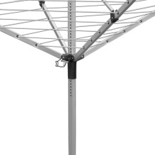 Drabužių Džiovyklė - PROMIS SU200 Capri 50m Nerūdijančio Plieno Sidabrinis