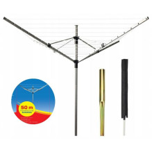 Drabužių Džiovyklė - PROMIS SU200 Capri 50m Nerūdijančio Plieno Sidabrinis