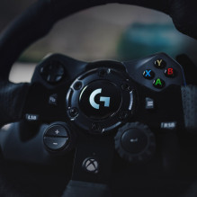 Žaidimų Vairo Rinkinys - Logitech G G923 su Pedalais Xbox ir PC Juodas