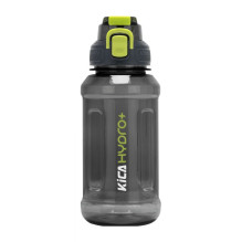 Sports bottle KiCA Hydro+ 1000 ml (Black)