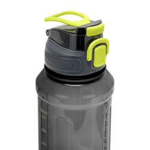 Sports bottle KiCA Hydro+ 1000 ml (Black)