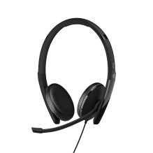Headphones - EPOS ADAPT 165T USB-C Wired Stereo Noise Cancelling Microphone Black Headphones - EPOS ADAPT 165T USB-C Wired Stereo Noise Cancelling Microphone Black