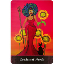 Us Games Systems Afro Goddess Tarot Arcanas Kortos