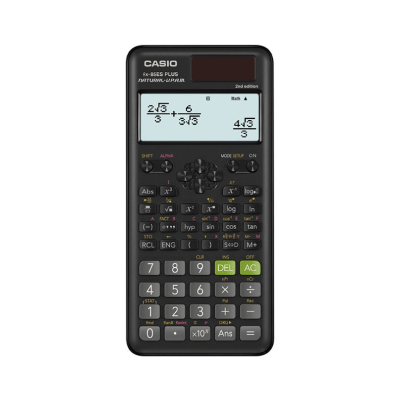 Skaičiuotuvas - Casio Fx-85ESPlus-2, 252 Funkcijos
