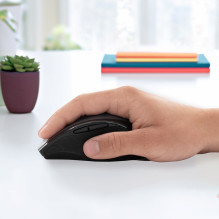 Computer Mouse - Logitech Marathon M705 Ergonomic Charcoal Color Computer Mouse - Logitech Marathon M705 Ergonomic Charcoal Color