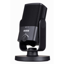 Stalinis Mikrofonas - RØDE NT-USB Mini, Juodas Stalinis Mikrofonas - RØDE NT-USB Mini, Juodas