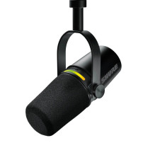 Microphone - Shure MV7+ with XLR / USB-C connector, Black