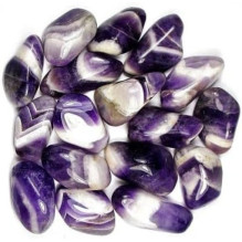 Ancient Wisdom Amethyst With Stripes (24 Pieces, Size M)