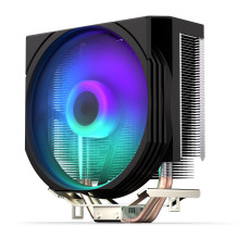 CPU Cooler - ENDORFY Spartan 5 ARGB 120mm Fan, 1500 RPM, Dual Heat Pipe Black CPU Cooler - ENDORFY Spartan 5 ARGB 120mm Fan, 1500 RPM, Dual Heat Pipe Black